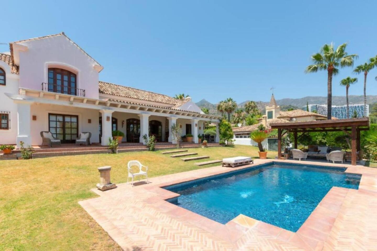 Villa Casa Sol Encantadora Villa Con Piscina ماربيا المظهر الخارجي الصورة