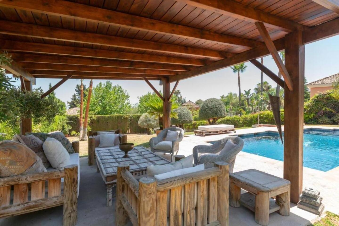 Villa Casa Sol Encantadora Villa Con Piscina ماربيا المظهر الخارجي الصورة